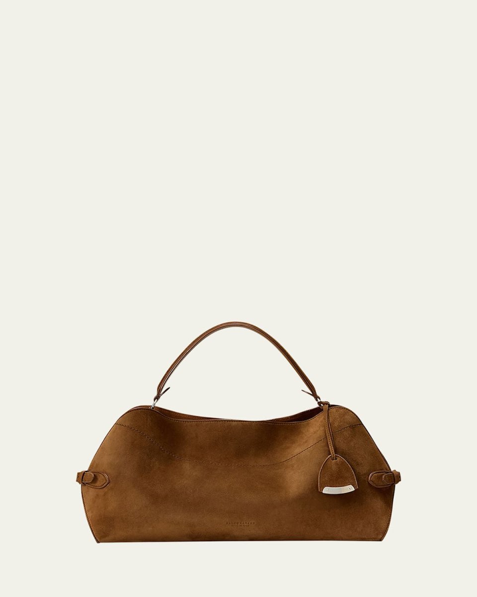 The Ralph Calf-Suede Shoulder Bag